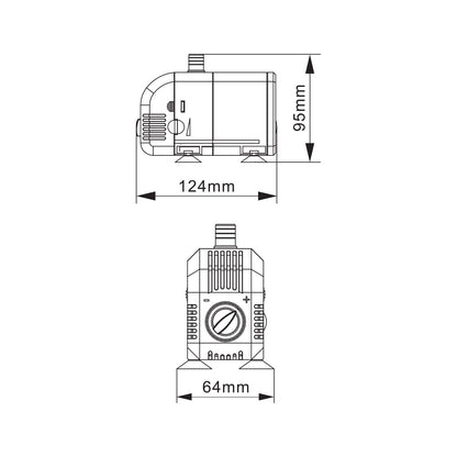 BluFlow Control 900 - Regelbare Vijverpomp - 20 watt