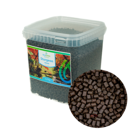 BluFeed - Sturgeon Fish Feed Pond - Sturgeon Mix 6mm - 3.4kg